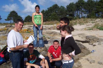 Traballo de Campo na Costa da R&iacute;a de Pontevedra. 4&ordm; ESO CPI Barrantes.